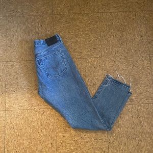 Rare Levi Leather Patch Jeans